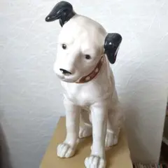 ビクターニッパー犬の置物 約25cm