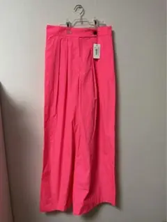 dries van noten ドリスヴァンノッテン パンツ ネオンピンク 蛍光