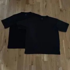 【RESTORATION】レストレーション【M】Tシャツ　黒　2枚組