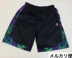 バスケットボールパンツ 黒/紫/緑　サイズO L LL XL コンバース