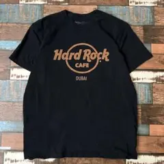 ビンテージ　古着　ハードロックカフェ　DUBAI メンズ　半袖tシャツ　黒