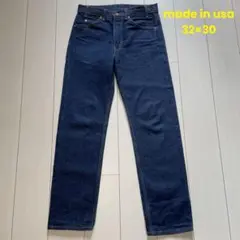 【90' USA製 32×30】 Levi's 505 真紺 オリジナルレングス