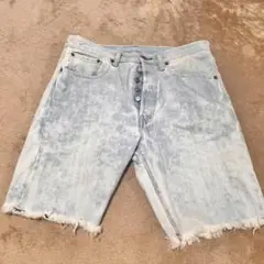 【美品】Levi's リーバイス 501CT デニム ショートパンツ W32