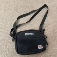 BEN DAVIS ブラックショルダーバッグ