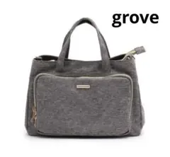 grove グローブ 2WAYポリキャンミニトート ショルダーバッグ