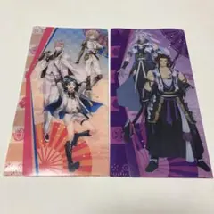 刀剣乱舞 コンビニ クリアファイル 2枚セット