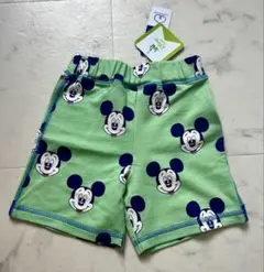 新品ミッキーマウス ハーフパンツ 90㎝