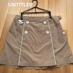 UNTITLED スポーツ ゴルフスカート