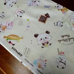 もちもちぱんだ生地110×67ｃｍ