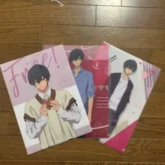 Free! × LAWSON コラボ　クリアファイル　桐嶋郁弥　3点セット