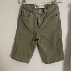 Levi's SLIM FIT SHORT 半ズボン オリーブグリーン