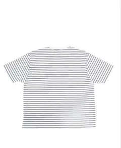 KAJA HIGH GAUGE BORDER POCKET TEE