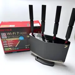 WXR18000BE10 WiFi7 6GHz 無線LANルーター 美品 中古