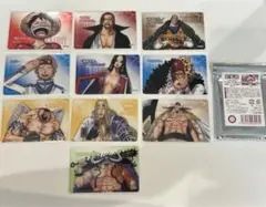 ワンピース ONEPIECE クリアカード ルフィ ハンコック コラソン