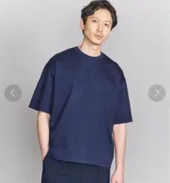 スーパークール ワイドテーパード クルーネック カットソー