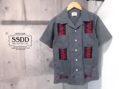 美品 FUCT SSDD ファクト GUAYABERA SH キューバシャツ M