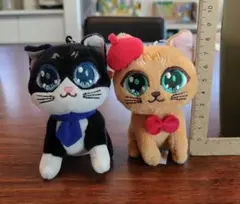 【非売品_新品】Janat_猫のぬいぐるみセット