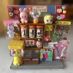ミニチュア レトロ♡おもちゃたくさん♪駄菓子屋さん✩.*˚ハンドメイド