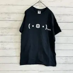 GILDAN 黒Tシャツ メンズMサイズ 人気プリント カジュアル定番