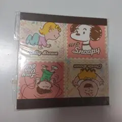 【新品】ファミリア スヌーピー メモパッド