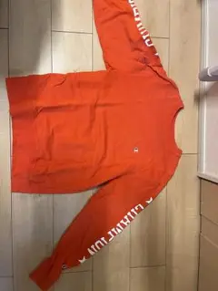 Champion オレンジ 長袖ジャージ M