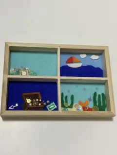 ハンドメイド フェルト 立体オブジェ