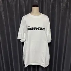 レア BANKSY ロゴ Tシャツ バンクシー展 グッズ