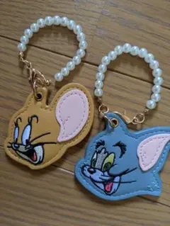 トムとジェリー キーホルダーセット　鏡