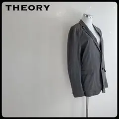 theory セオリー テーラードジャケット リネン混 グレー フォーマル
