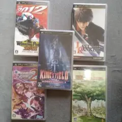 ＰＳＰ キングスフィールド 含む ５タイトルセット
