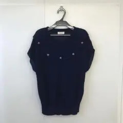 7ピ65◎idana◎ニット◎ノースリーブ◎レディース
