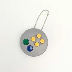 ニンテンドー64 ゲームコントローラー型キーホルダー