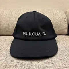 【未使用】1piu1uguale3 キャップ黒