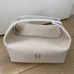 hermes エルメス ブリッドアブラック ポーチ GM ナチュラル
