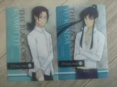 D.Gray-man クリアポストカード　2種セット 神田ユウ、コムイ・リー