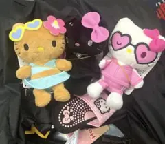 ハローキティ マスコット XOXOギャル vol.2 ぬいぐるみ 全4種 最安値
