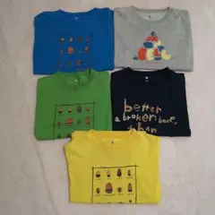 mont-bell　どんぐりTシャツ他　5枚セット　130～160