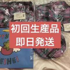 【HEIHEI】ヘイヘイ　ベレー帽　千鳥格子　黒 HEIHEI】ヘイヘイ ベレー帽 千鳥格子 黒