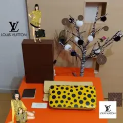 LOUISVUITTON 草間彌生 ドット ウォレット 長財布 水玉ルイヴィトン