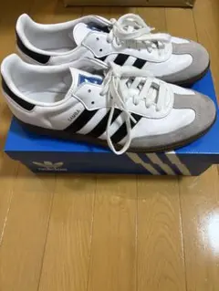 adidas Samba ホワイト/ブラック スニーカー