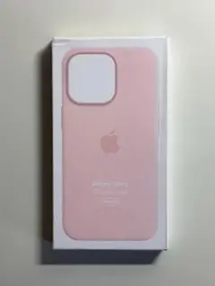 【新品】純正 iPhone 13 Pro シリコンケース・チョークピンク②