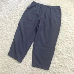 GU ジーユー 3XL 4L バルーンアンクルパンツ　グレー　大きいサイズ