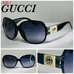 (美品!)GUCCI グッチ GGロゴ 3176 サングラス
