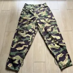 【スーパーレア】チェコスロバキア軍　テストサンプル　カモフラ　カーゴパンツ スーパーレア】チェコスロバキア軍 テストサンプル カモフラ