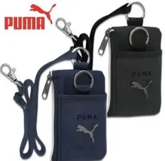 PUMA パスケース・定期入れ ネイビー・ブラック