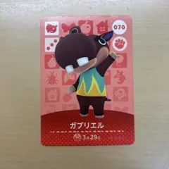 ガブリエル あつまれどうぶつの森amiiboカード