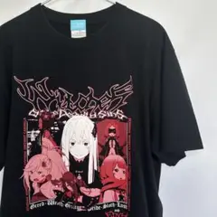 Re:ゼロから始める異世界生活 魔女 メタル バンドTシャツ