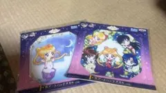 セーラームーン　アートハンドタオル　2枚セット　一番くじ