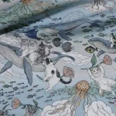 KOKKA 0rie Kawamura おとぎの国の猫と仲間たち 50cm