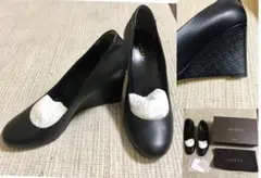 GUCCI ウェッジソールパンプス